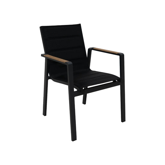 Set Comedor Extendible Más 10 Sillas Santorini Black