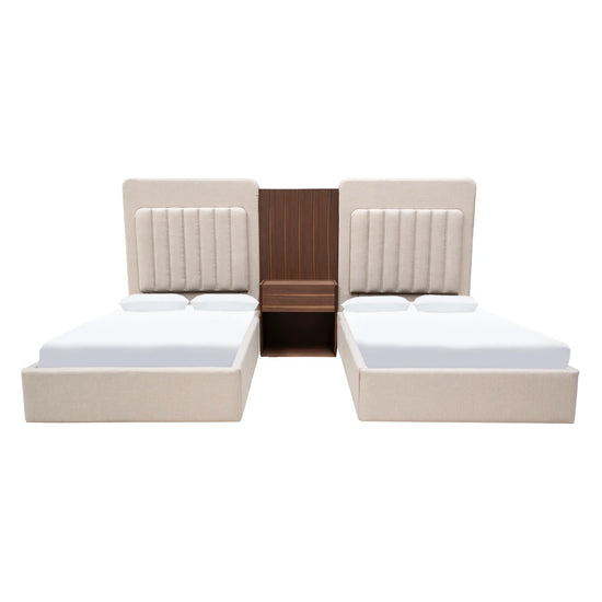 Set de 2 Camas Individuales Novi