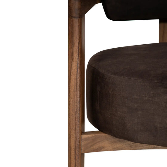 Sillón Alexandria Color Chocolate