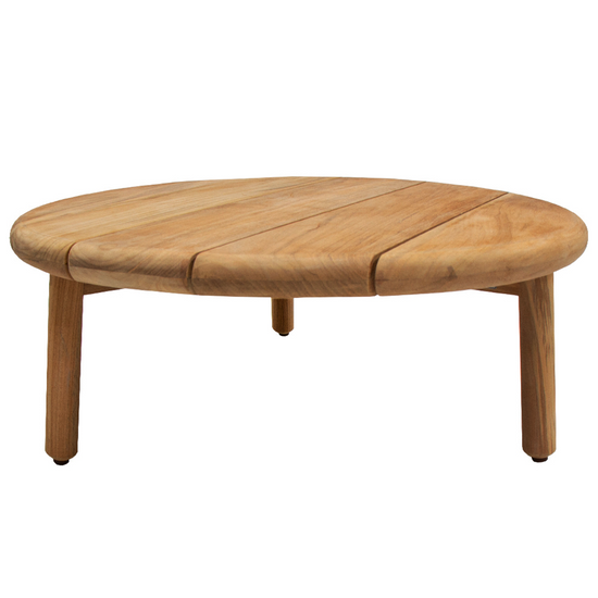 Mesa De Centro Redonda para Exterior Ceylon Teka