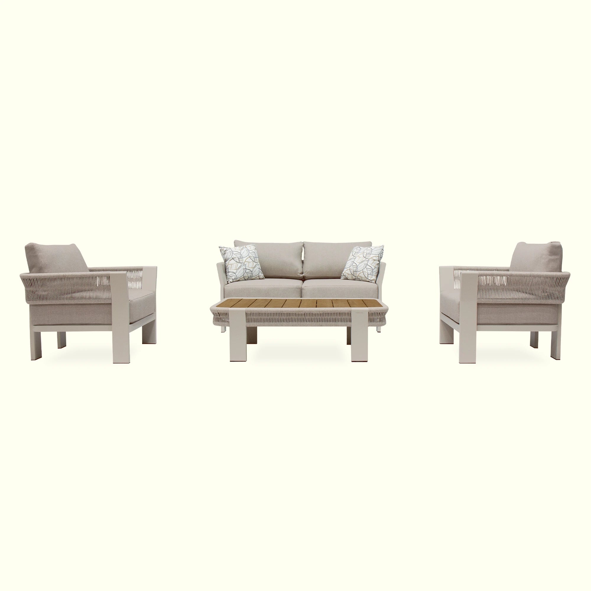 Set Love Seat de Exterior Borromeo