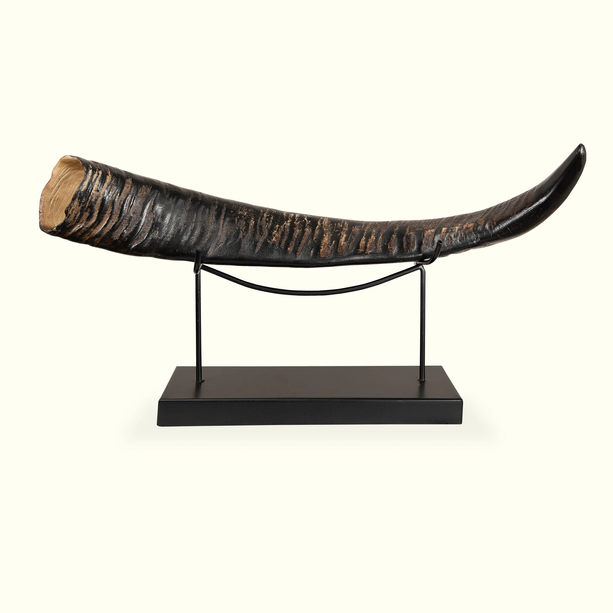 Escultura Decorativa Simulación Cuerno