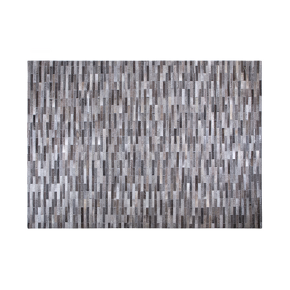 Tapete Cow Hide Rug Brick Dark Grey