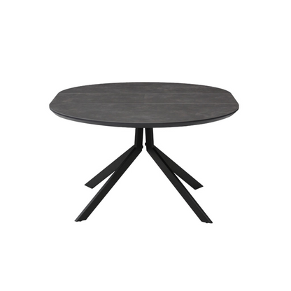 Comedor Circular Extendible Brixton con 6 Sillas Giratorias Westbourne