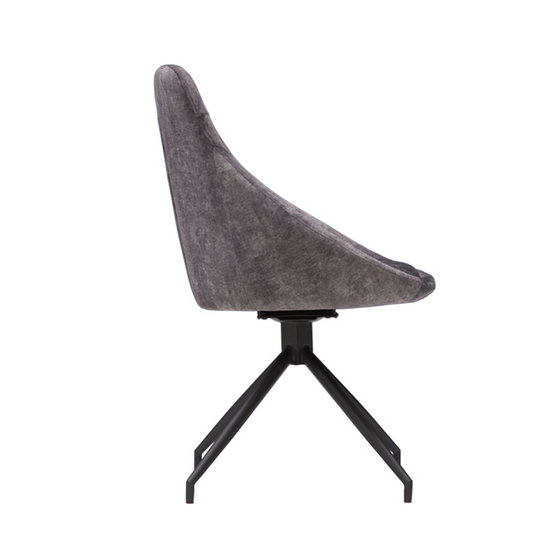Comedor Circular Extendible Brixton con 6 Sillas Giratorias Westbourne