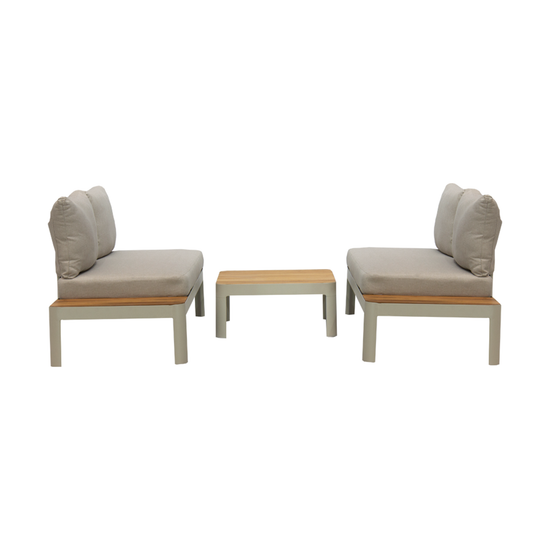 Sala En Escuadra Con Mesa De Centro Portals