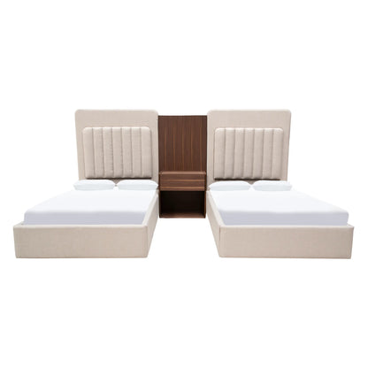 Set de 2 Camas Individuales Novi