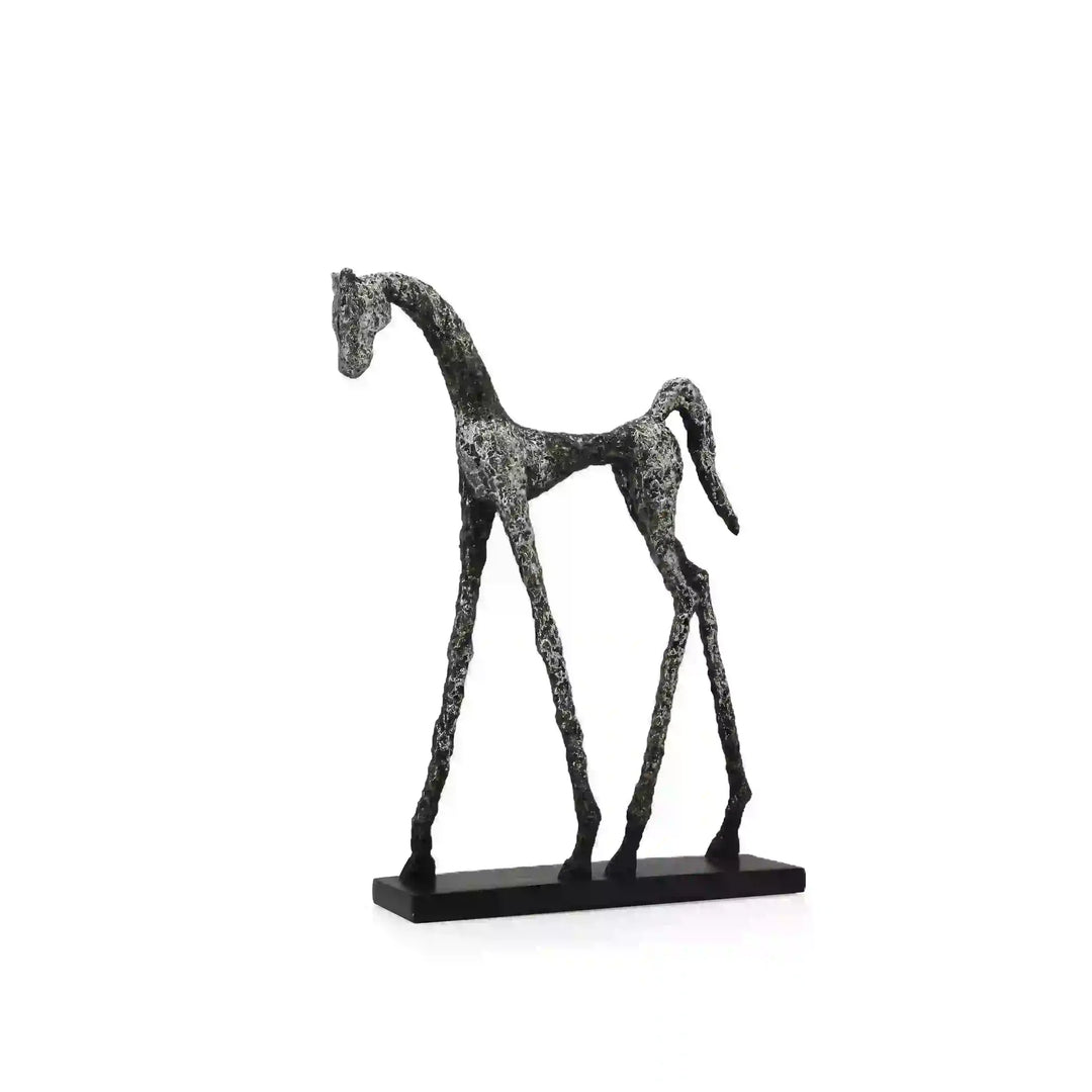 Escultura Decorativa Caballo Abstracto I