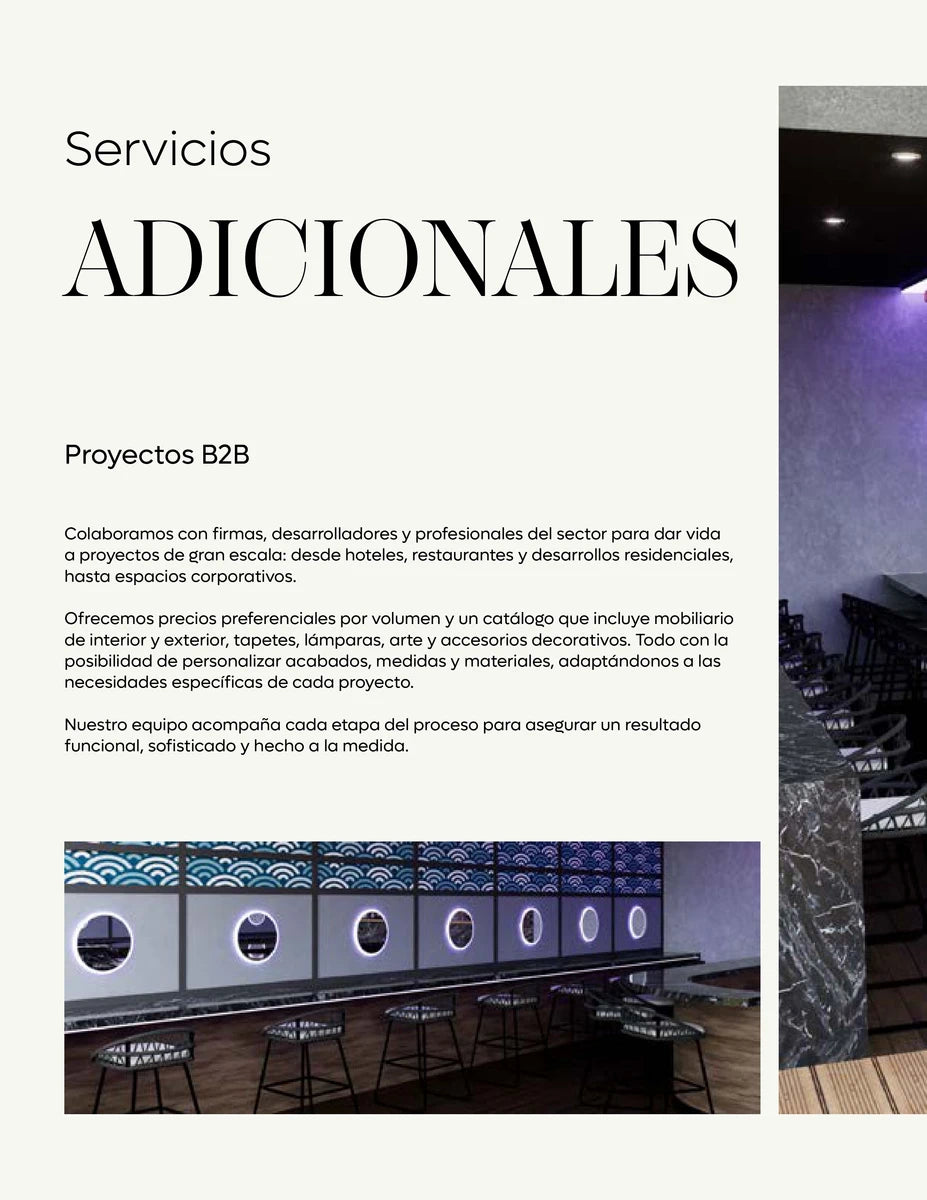brochure de interiorismo