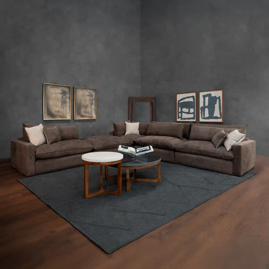 Sala en Escuadra Cairo Moka