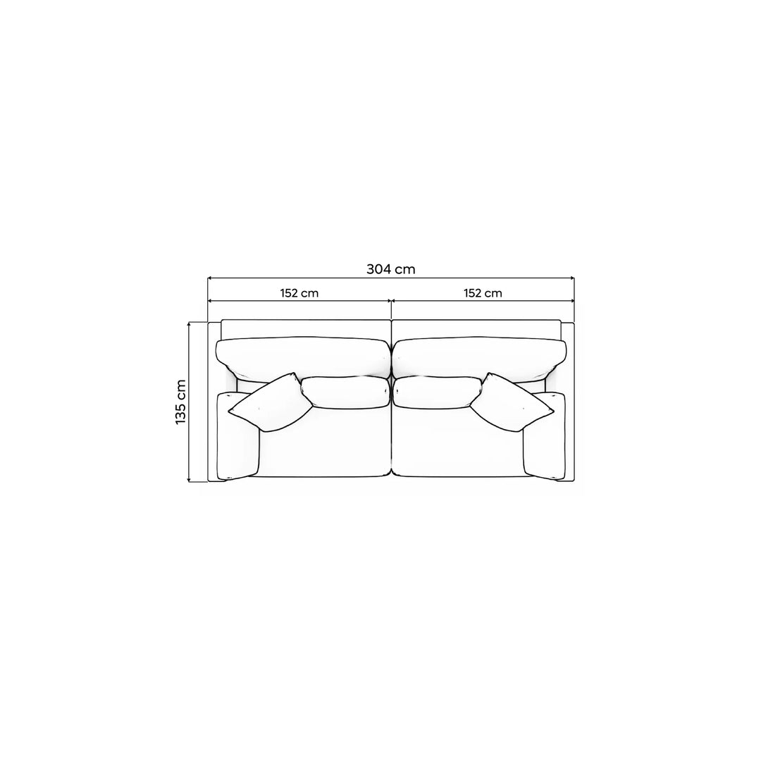 Love Seat Montecarlo