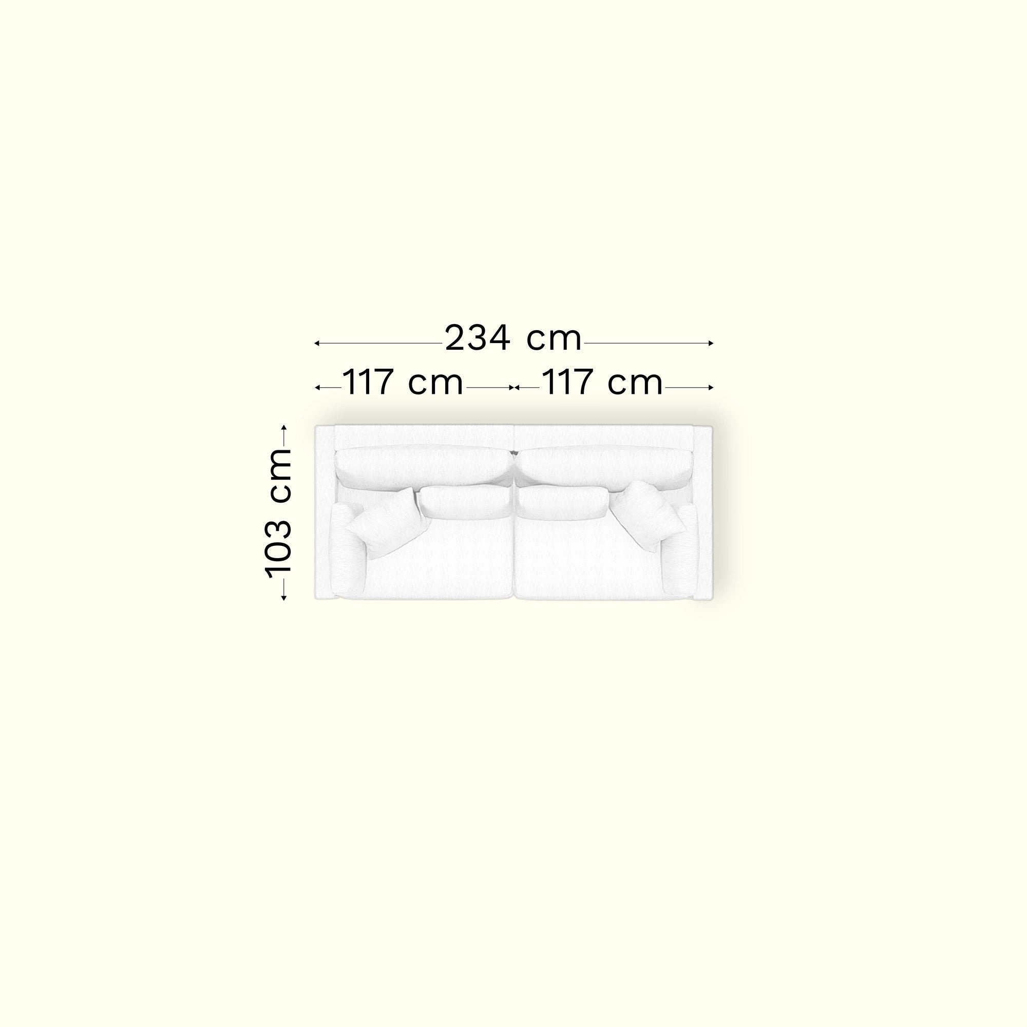 Love Seat Montecarlo Small II
