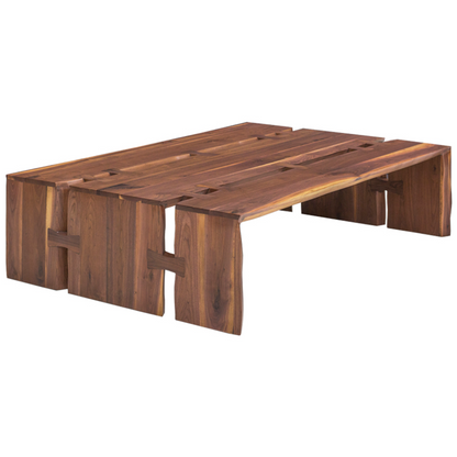 Mesa De Centro Moño Nogal