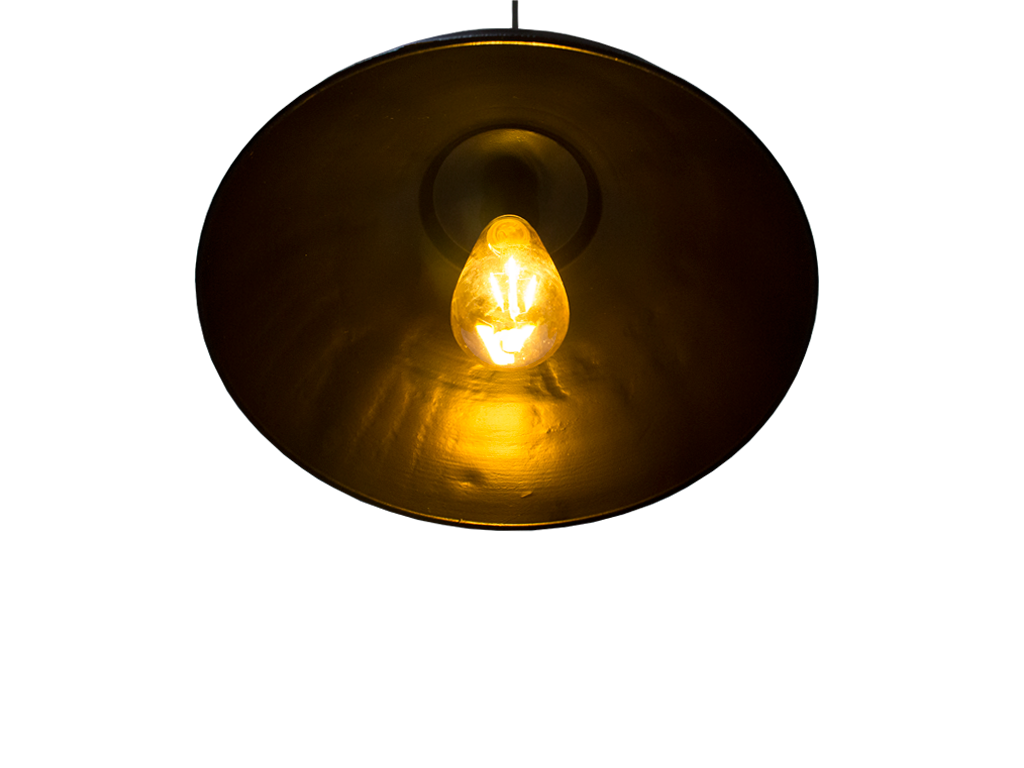 Pendant campana industrial mediana - Muebles Pergo