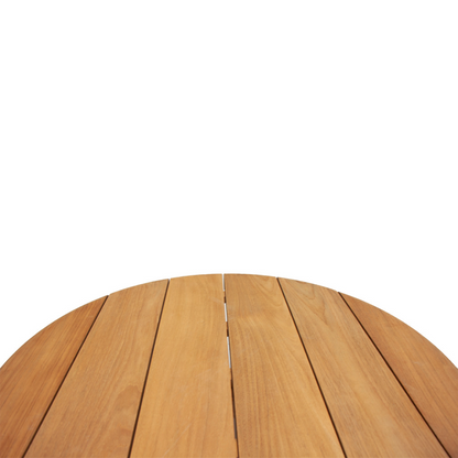 Mesa De Centro Redonda para Exterior Ceylon Teka