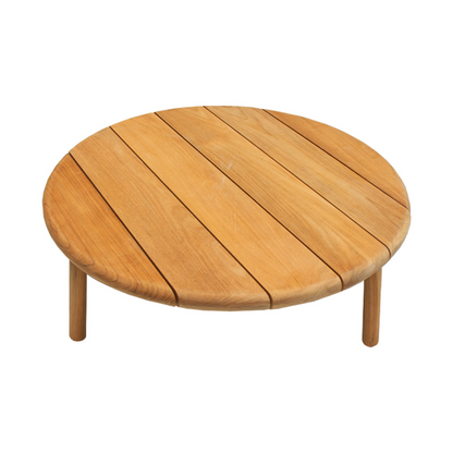 Mesa De Centro Redonda para Exterior Ceylon Teka
