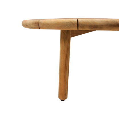 Mesa De Centro Redonda para Exterior Ceylon Teka
