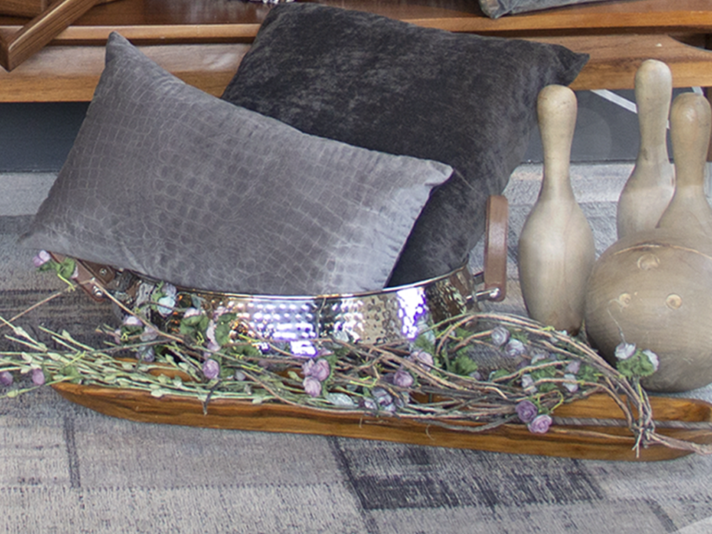 Cojin Giza Grabado Gris - Muebles Pergo