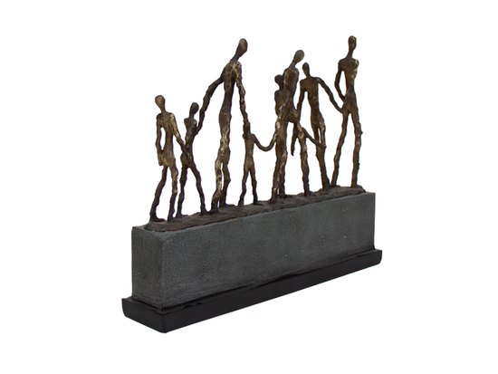 Escultura Arte Abstracto Bronce