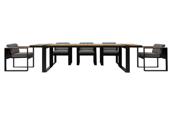 Comedor para Exterior con 8 Sillas Cambusa