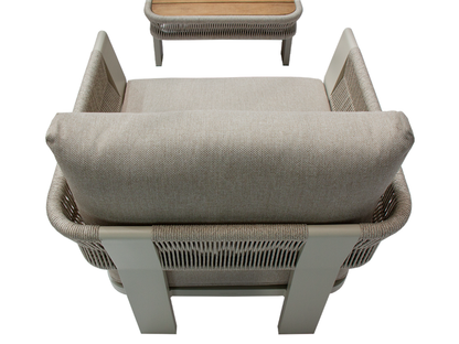 Set Love Seat de Exterior Borromeo