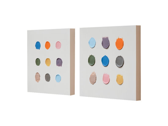 Cuadro Candy, Set de 2 Piezas