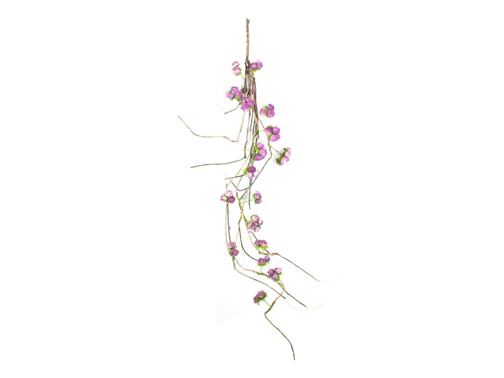Rosas Colgantes Color Morado - Muebles Pergo
