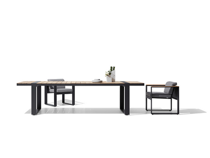 Comedor para Exterior con 8 Sillas Cambusa